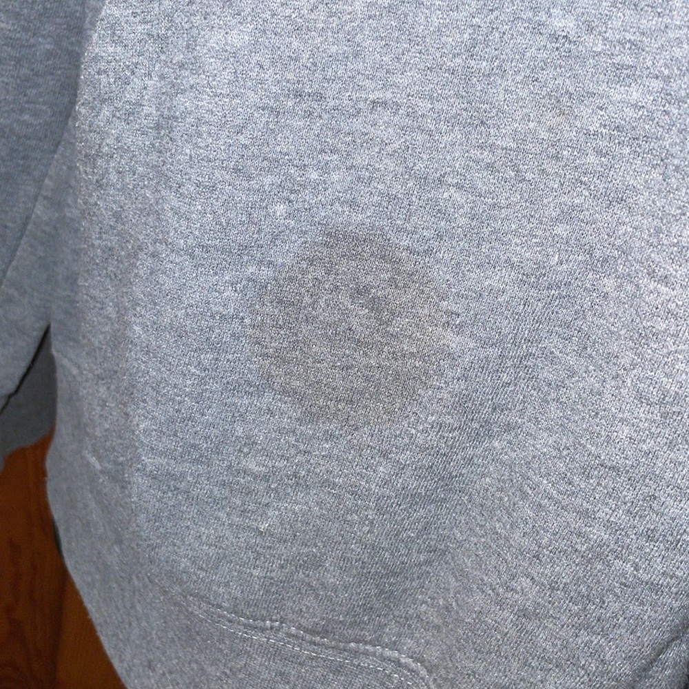 Fox racing hoodie gray and back sweatshirt size medium heritage forge dirt bike - Picture 5 of 6